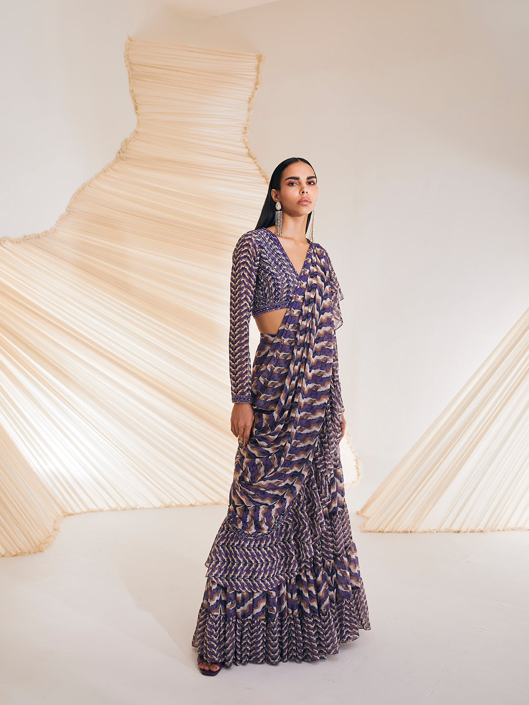 Rosareeo Concept Saree Set