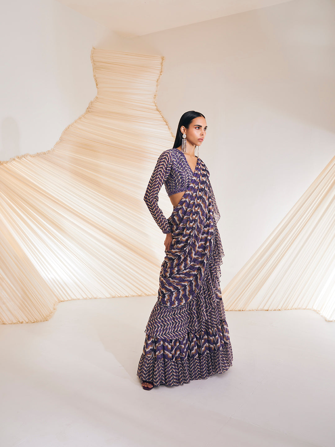Rosareeo Concept Saree Set