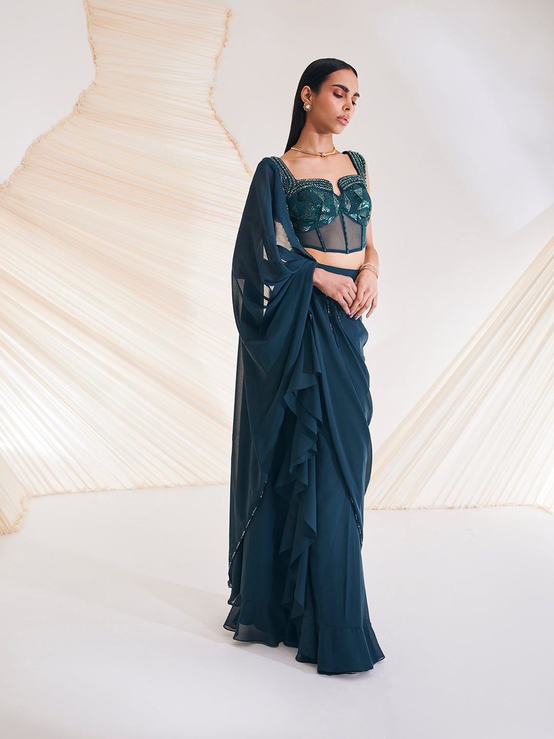 Hertha Saree Set