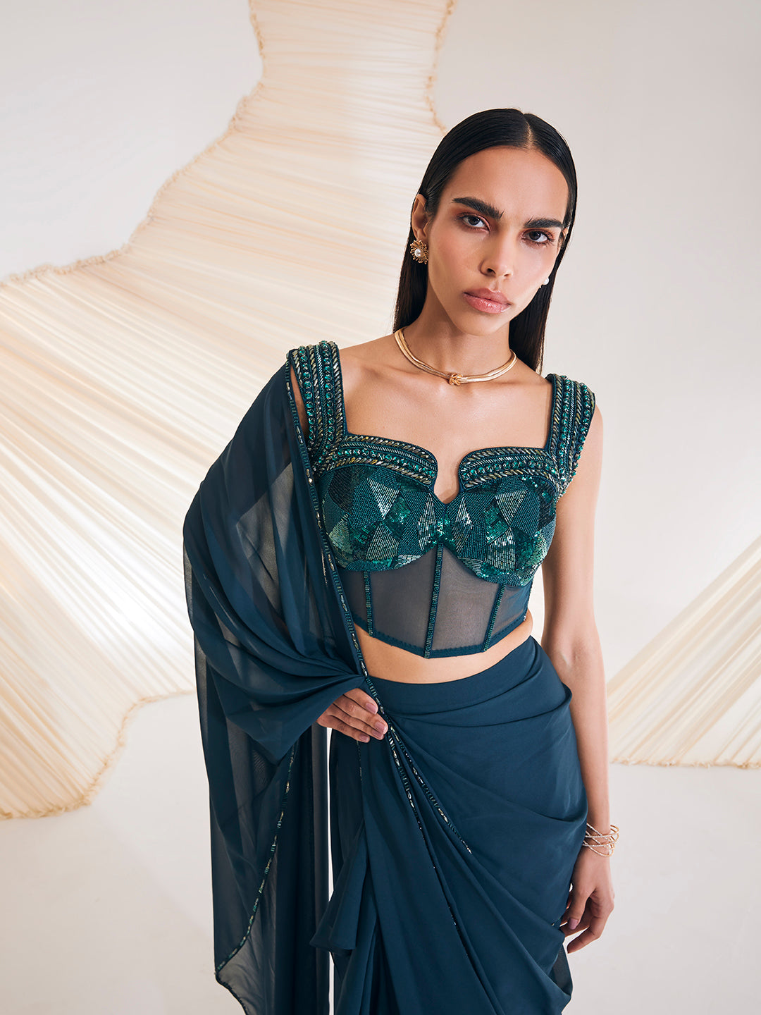 Hertha Saree Set