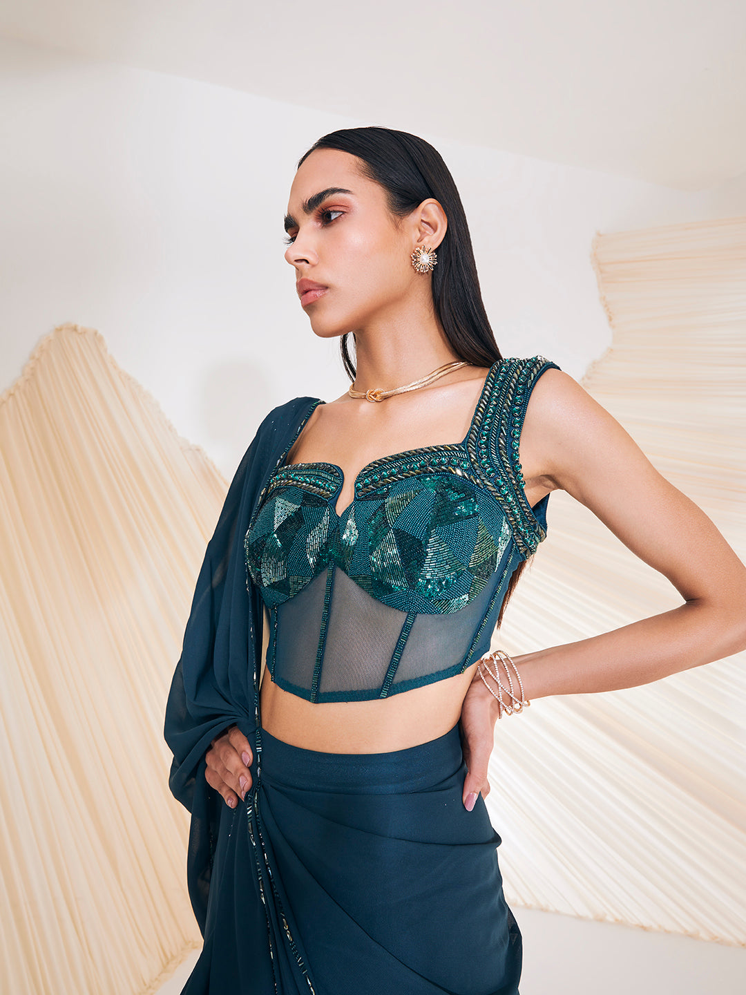 Hertha Saree Set