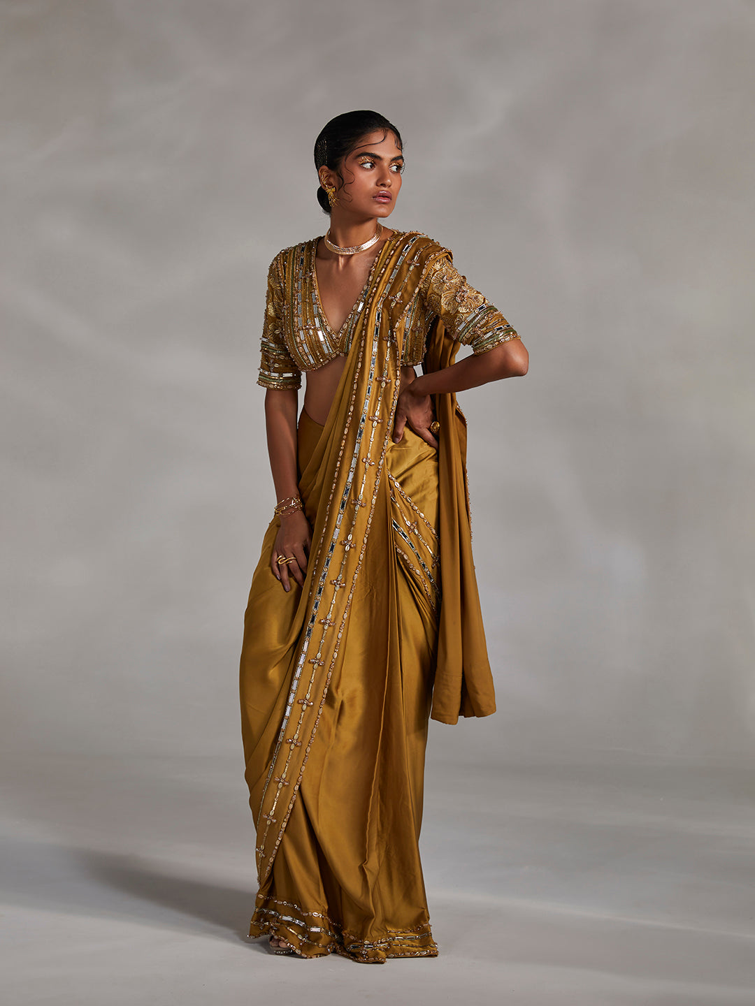 Lumen Saree Set