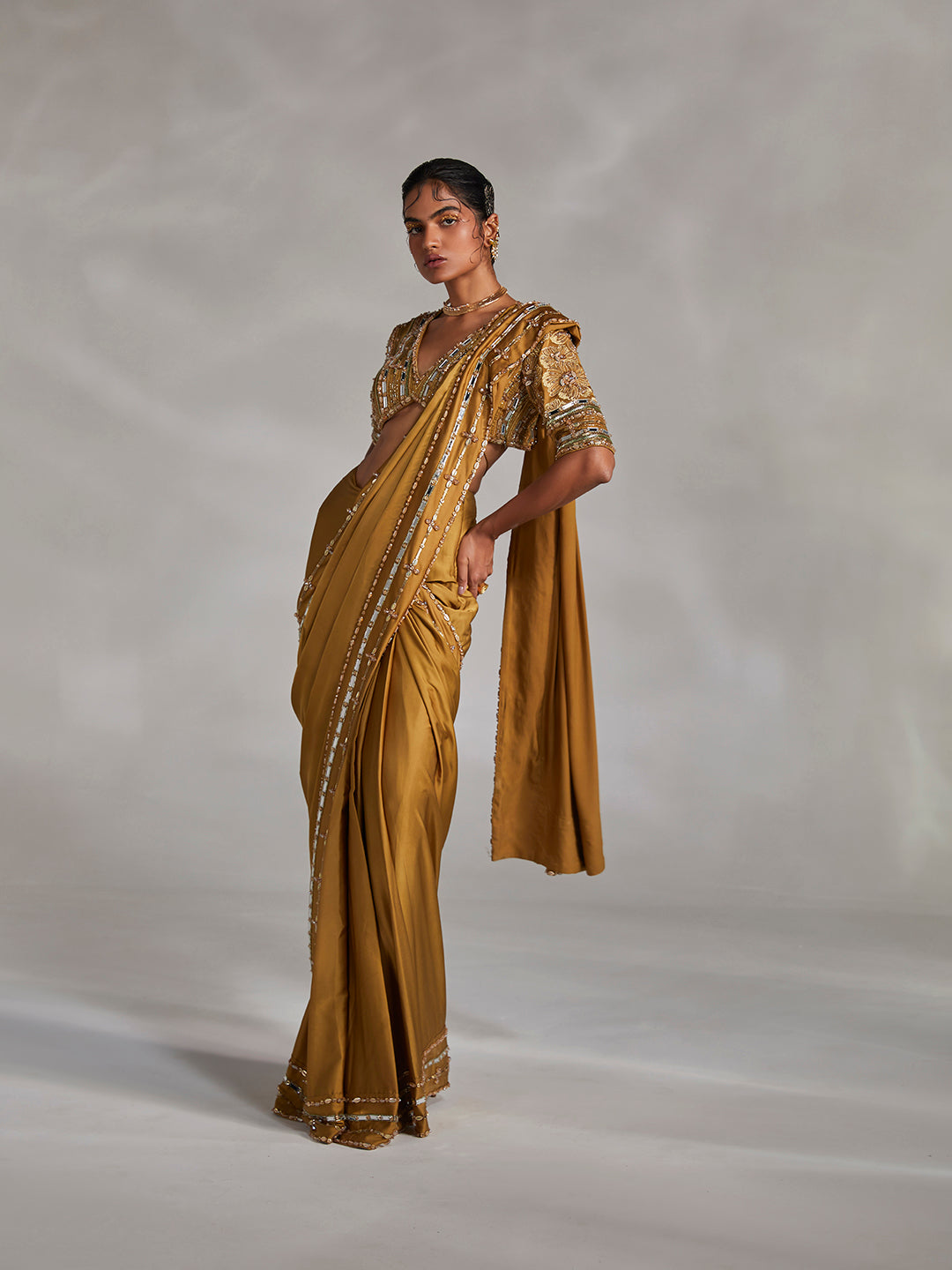Lumen Saree Set