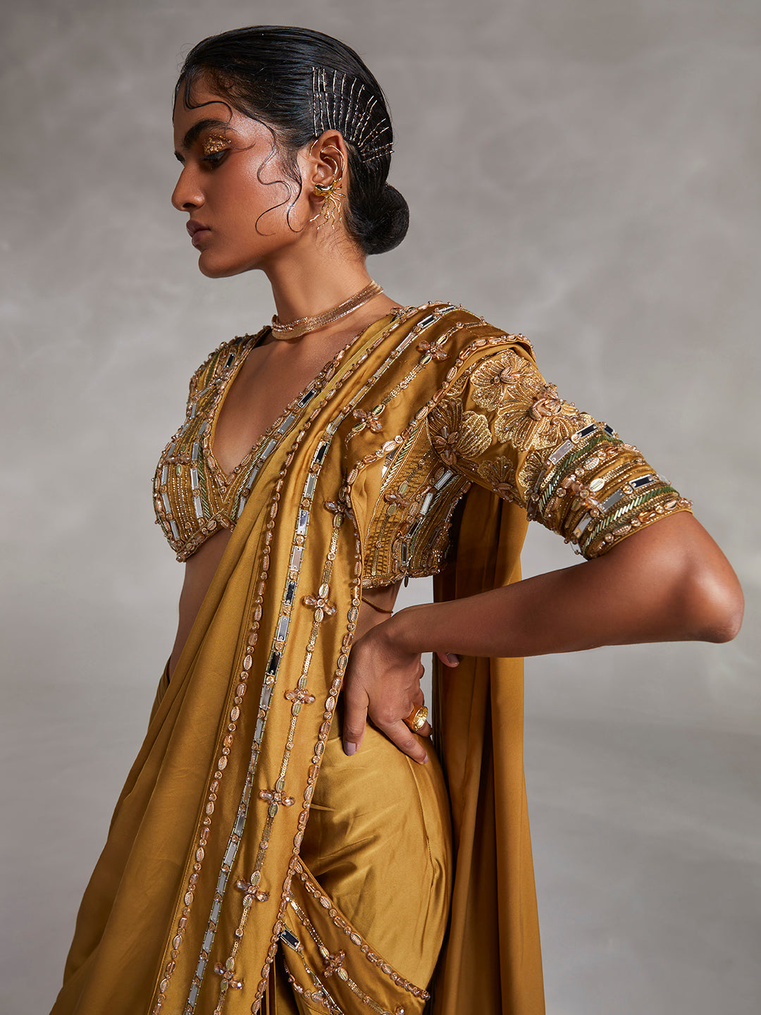 Lumen Saree Set
