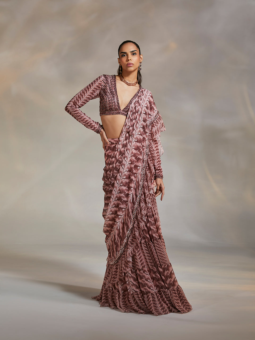 Rosareeo Concept Saree Set