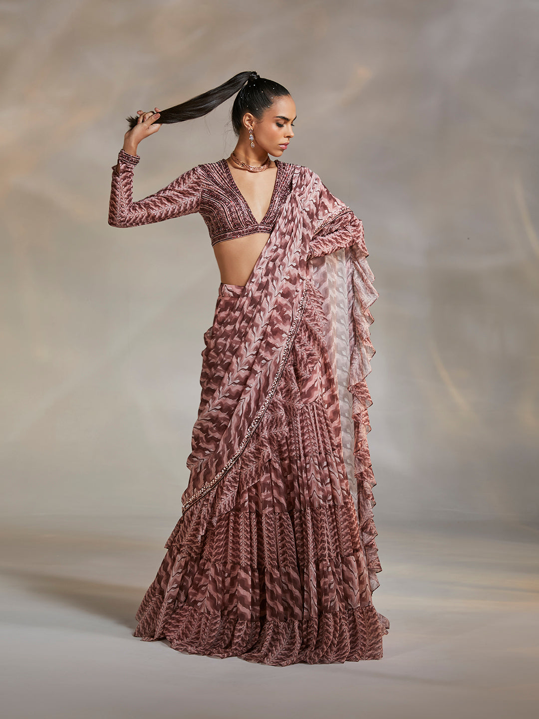 Rosareeo Concept Saree Set