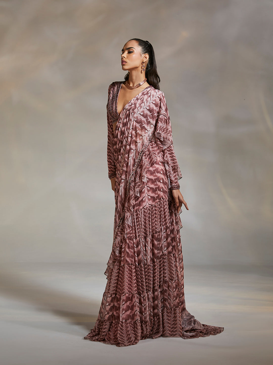 Rosareeo Concept Saree Set