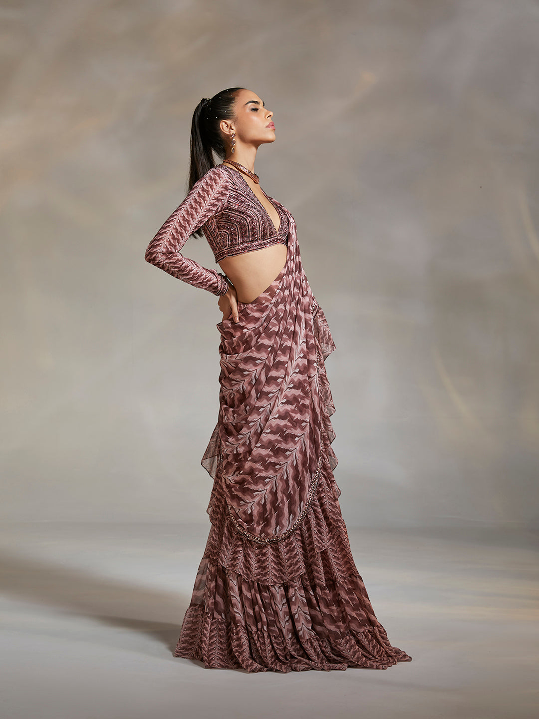 Rosareeo Concept Saree Set