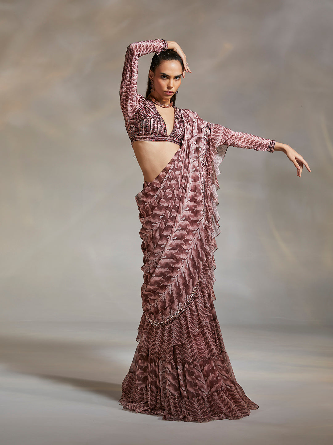 Rosareeo Concept Saree Set