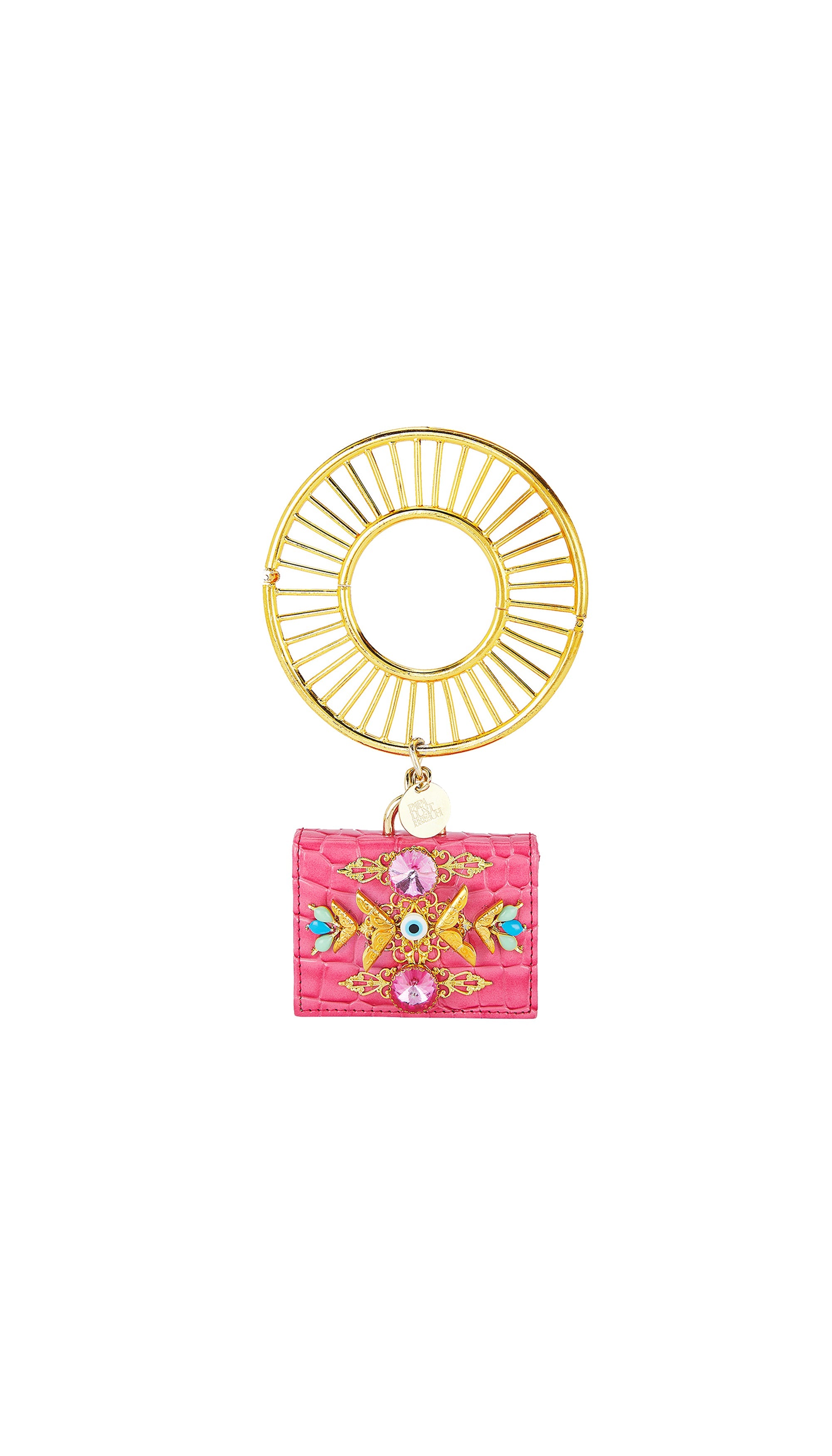Armadillo : Pink Flambé Bangle Bag