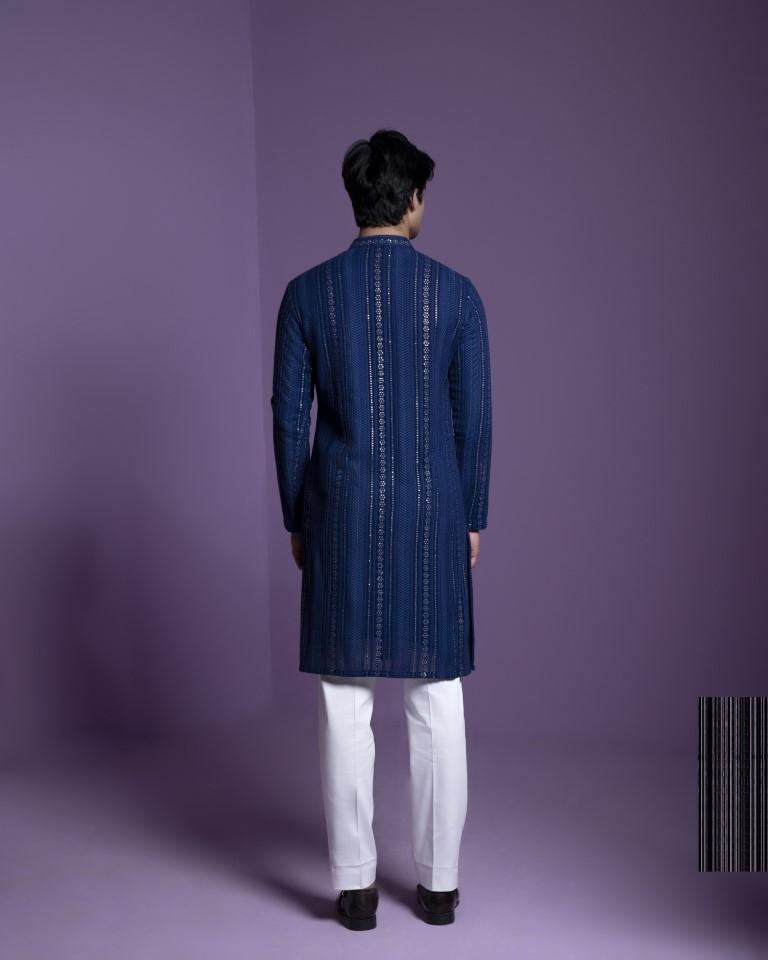 Midnight Blue Kurta Set
