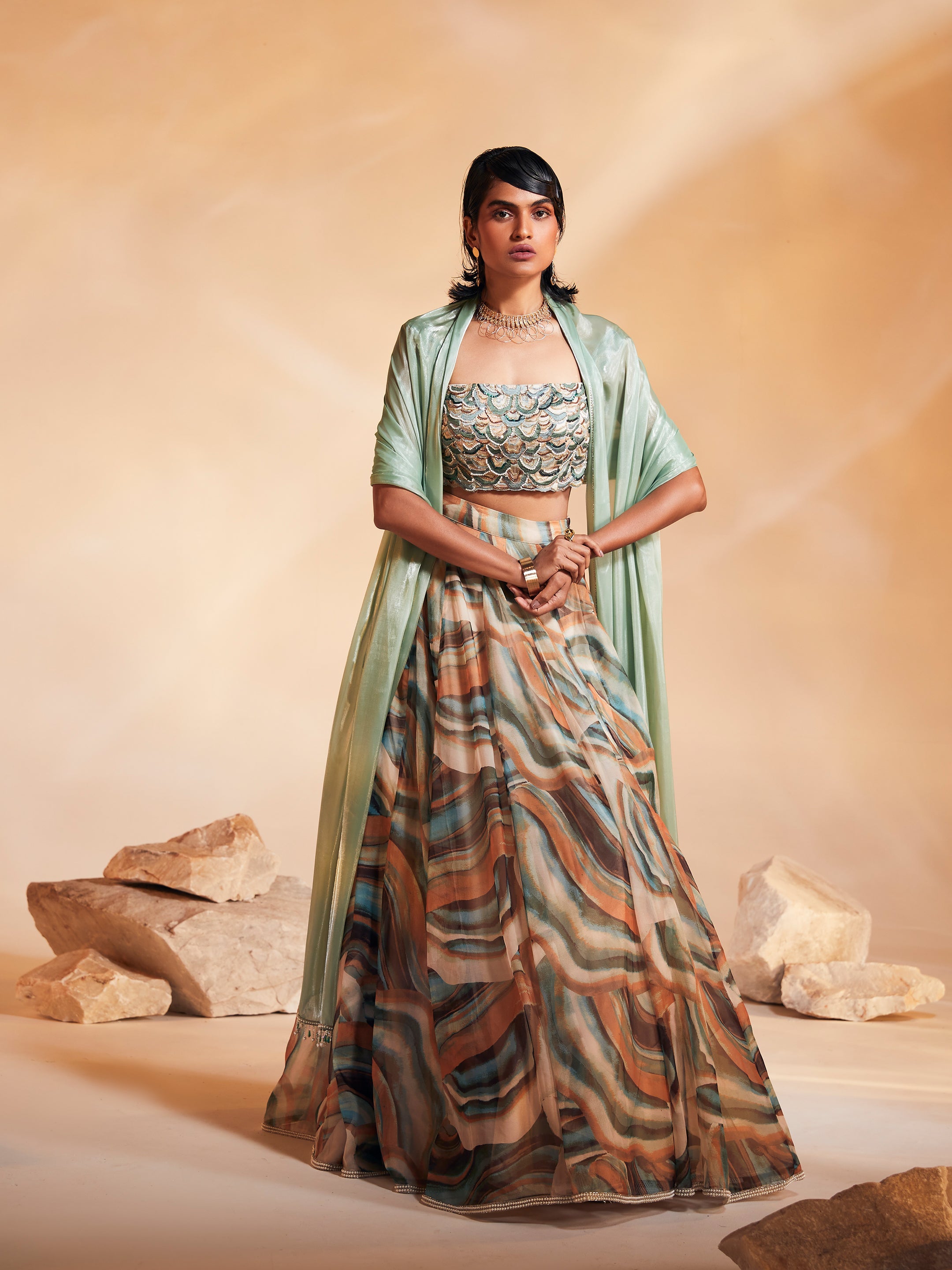 Emery Lehenga Set