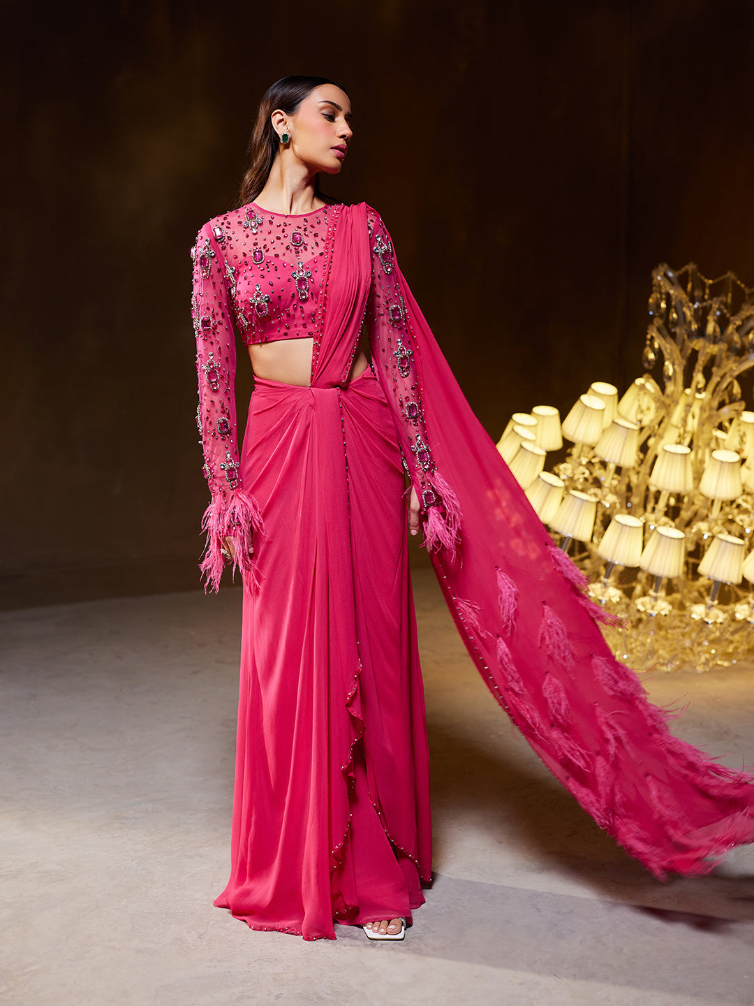 Diana Saree Set