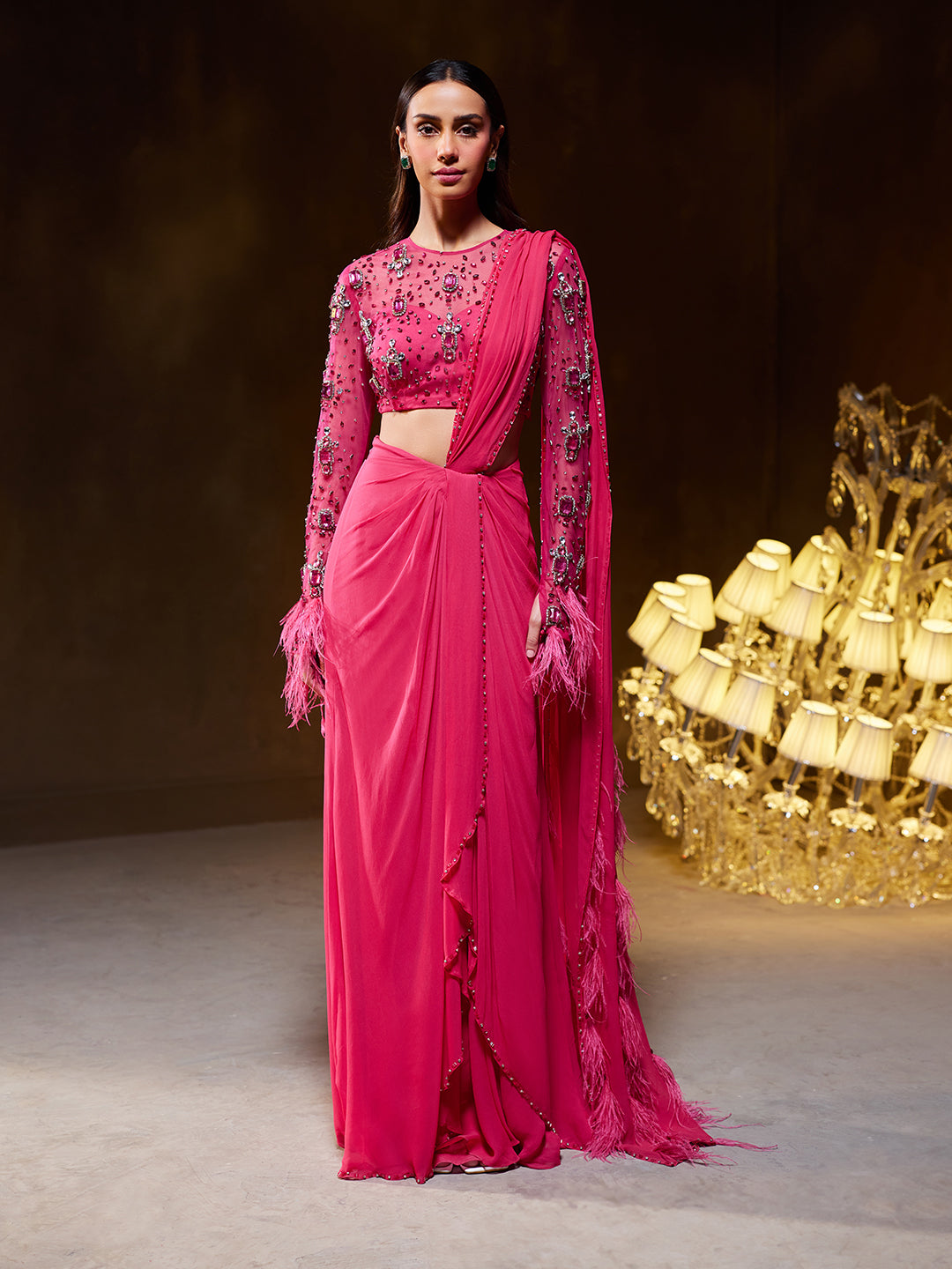 Diana Saree Set