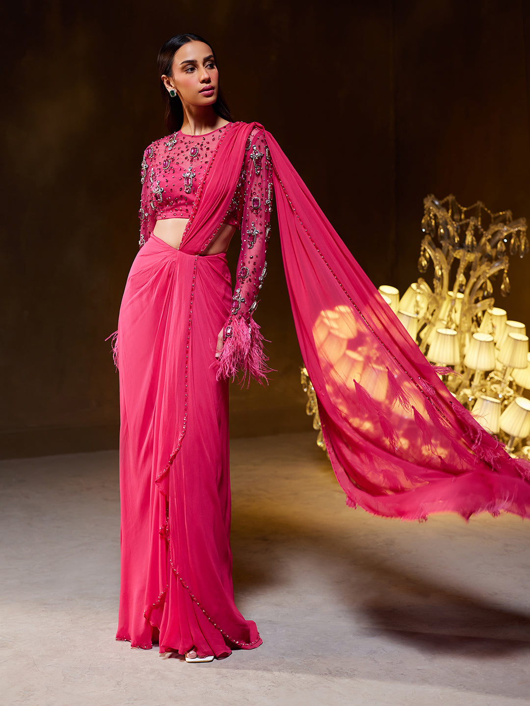 Diana Saree Set