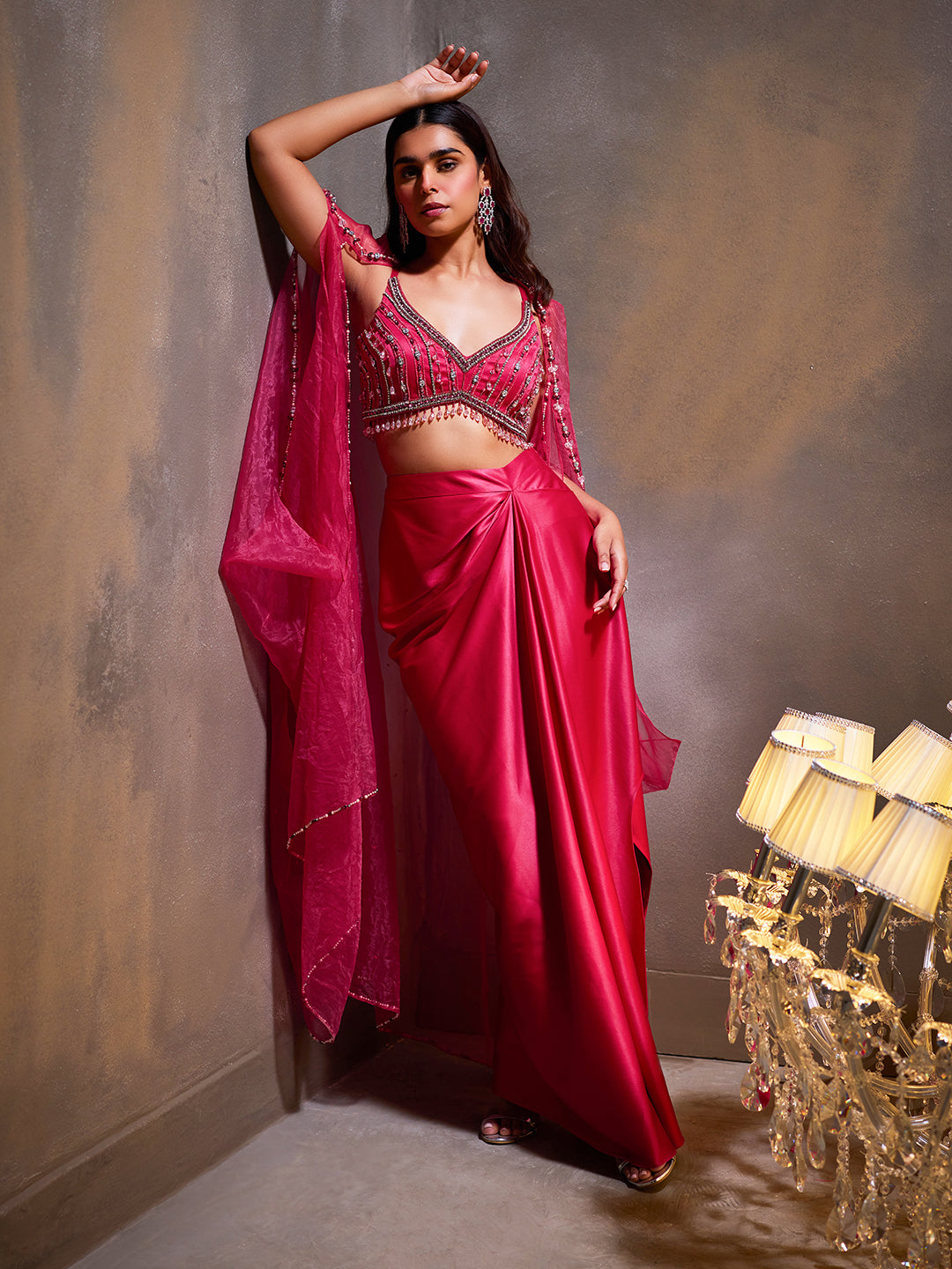 Rose Cape Set