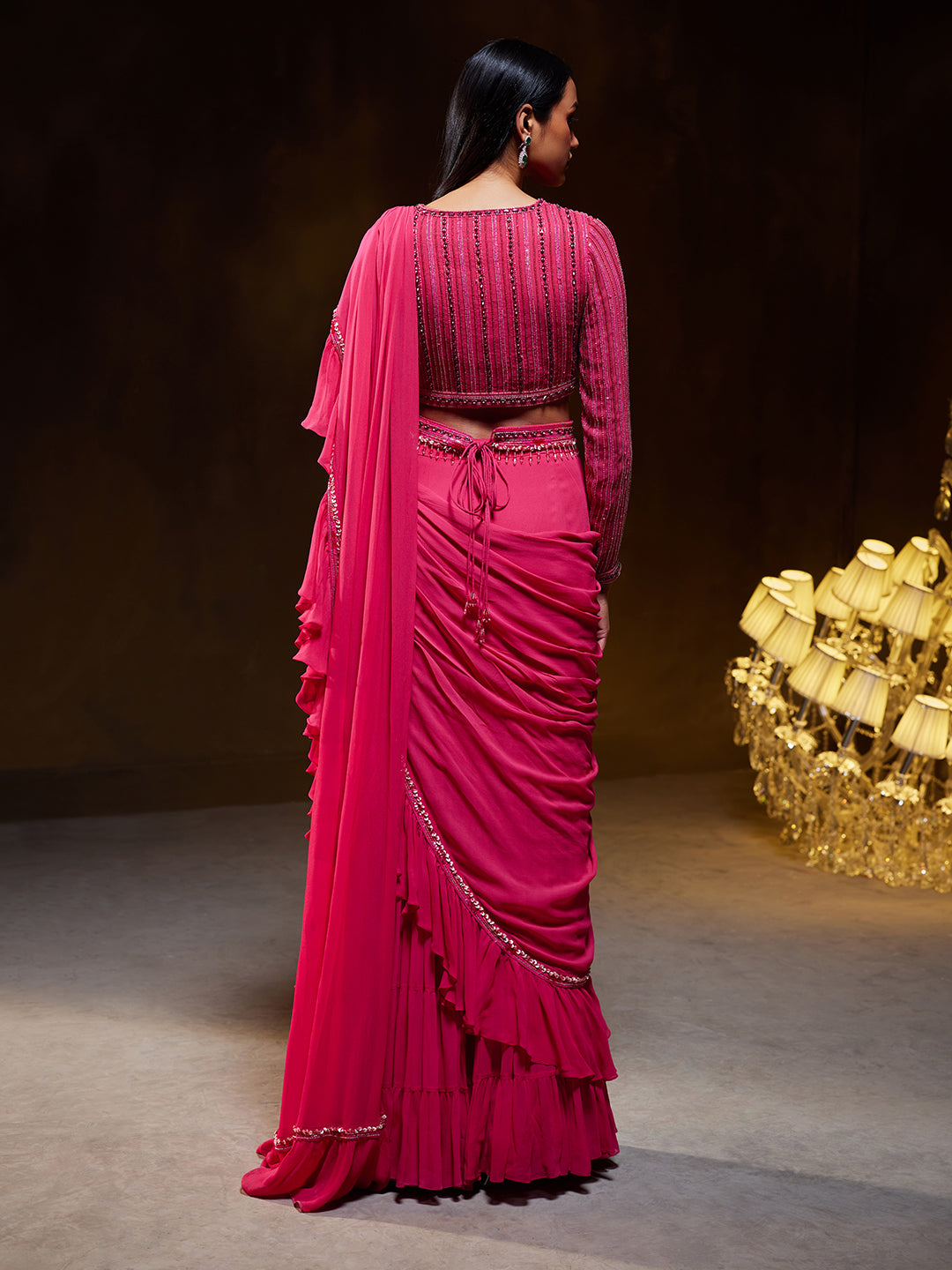 Elsa Saree Set