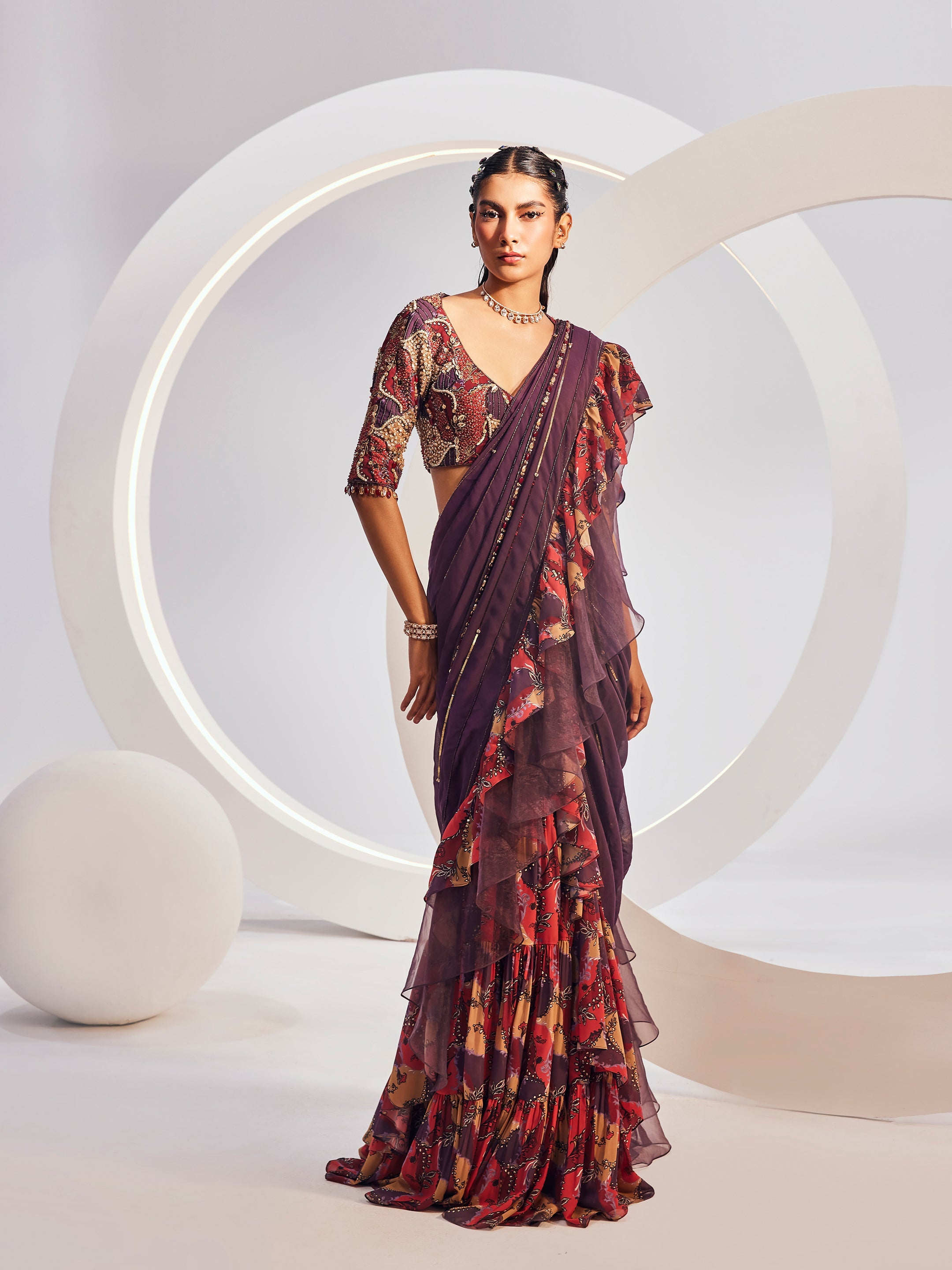 Delilah Saree Set