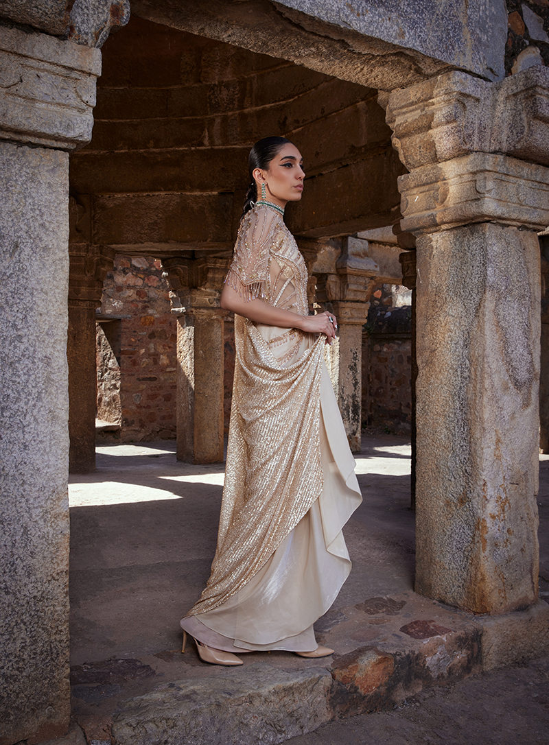 Drape Saree Gown