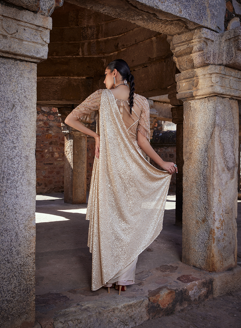 Drape Saree Gown