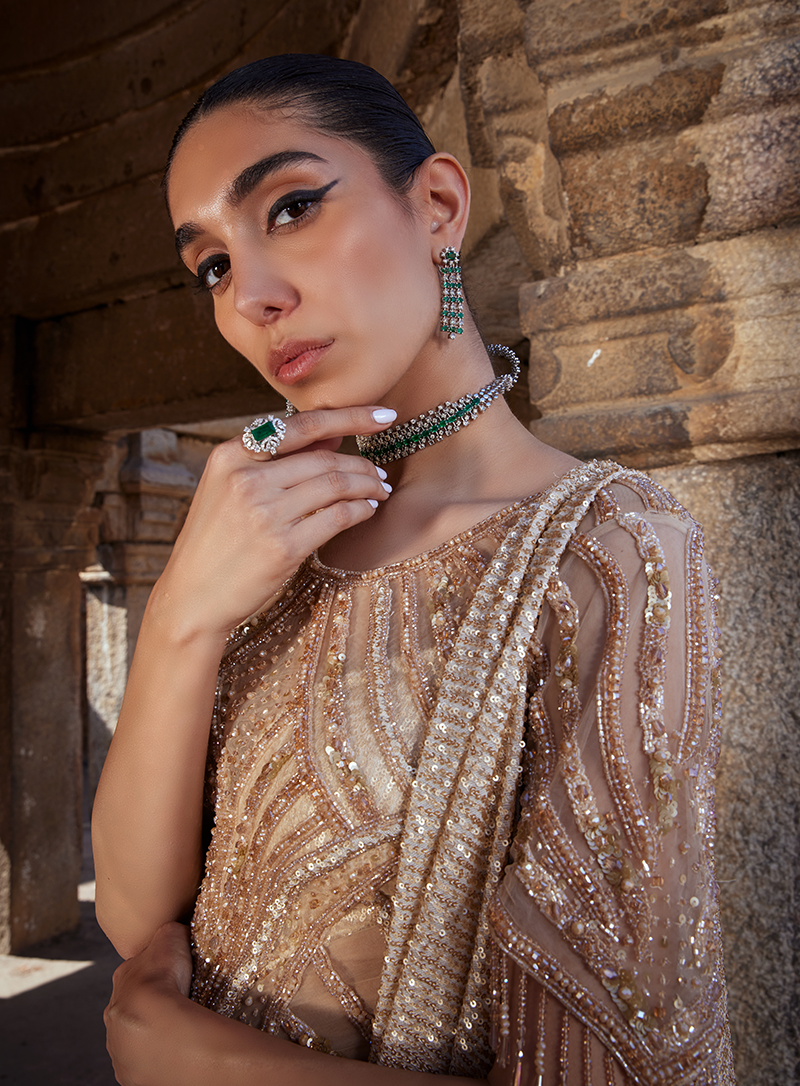 Drape Saree Gown
