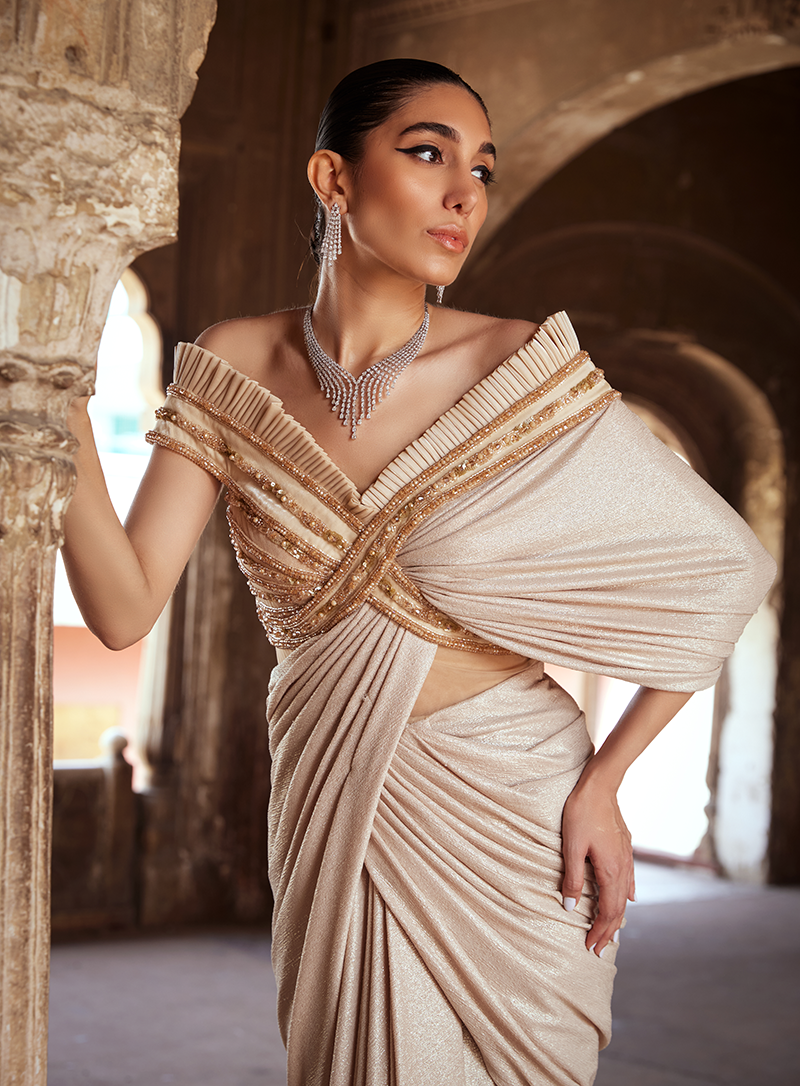 Drape Saree Gown