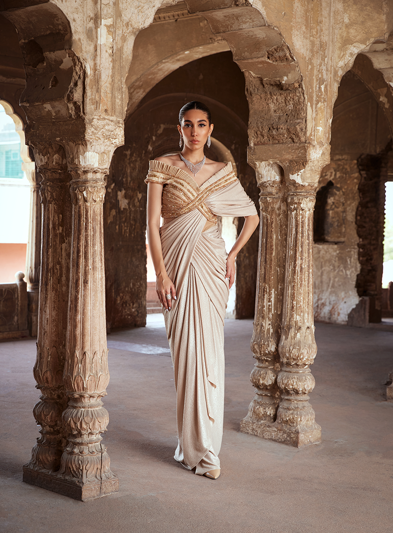 Drape Saree Gown