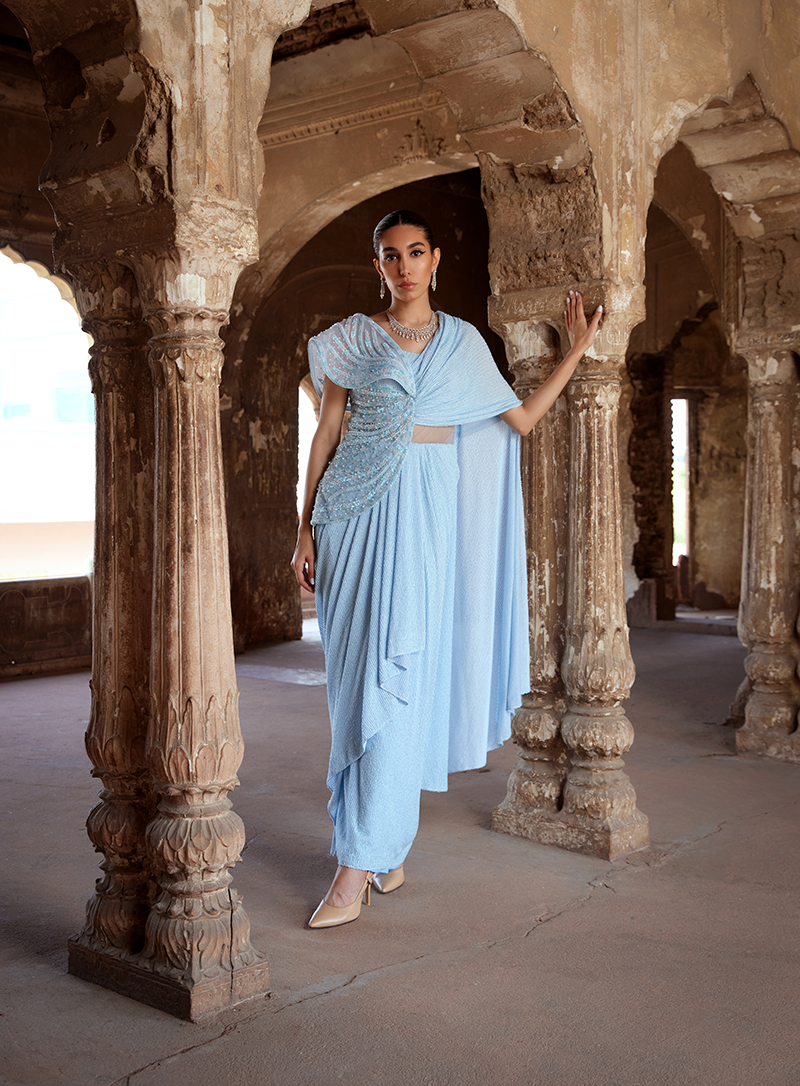 Drape Saree Gown