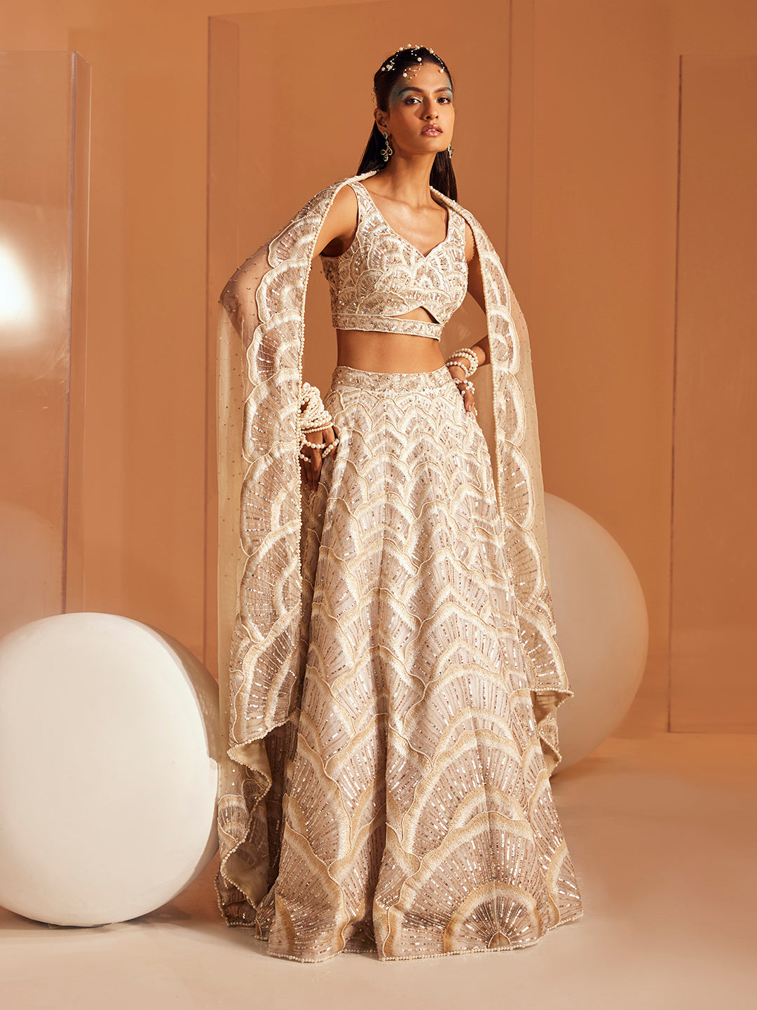 Odette Lehenga Set