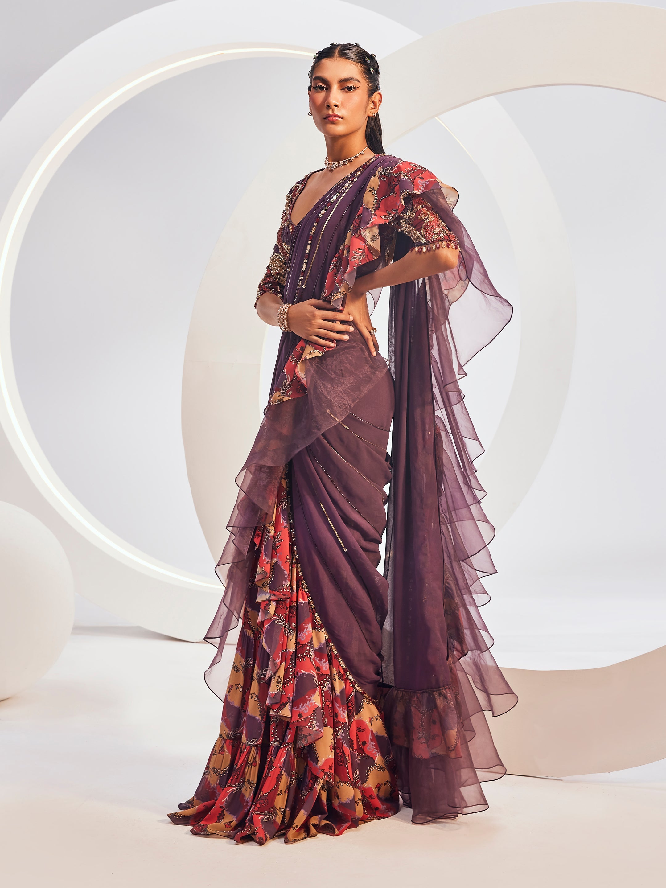 Delilah Saree Set