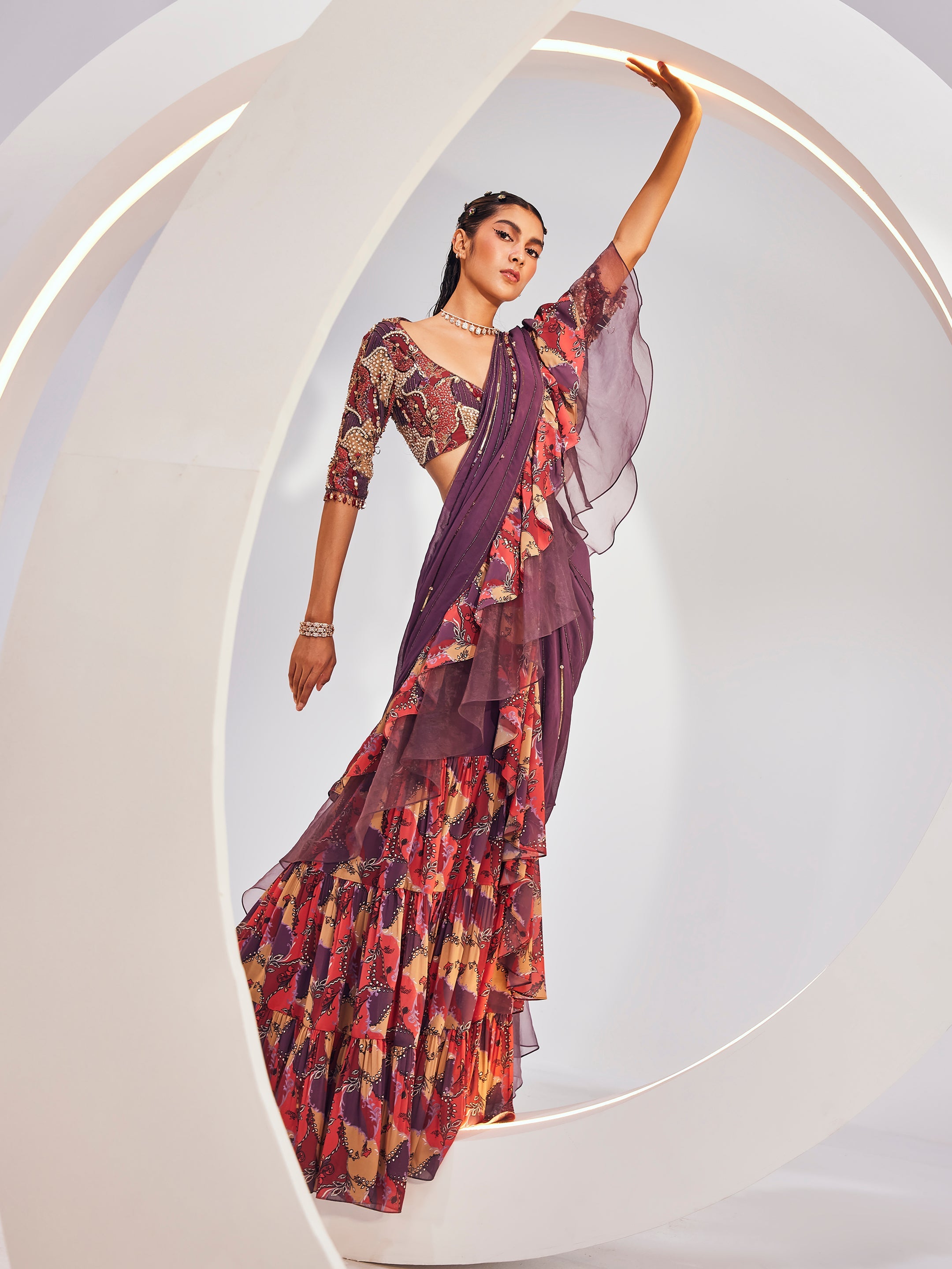 Delilah Saree Set