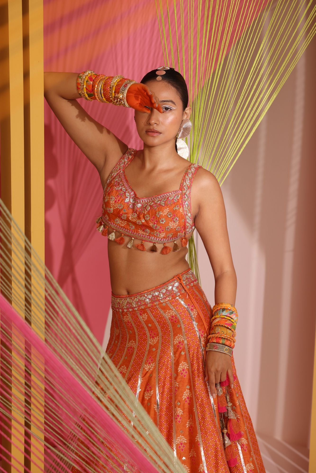 Tilla Lehenga Set
