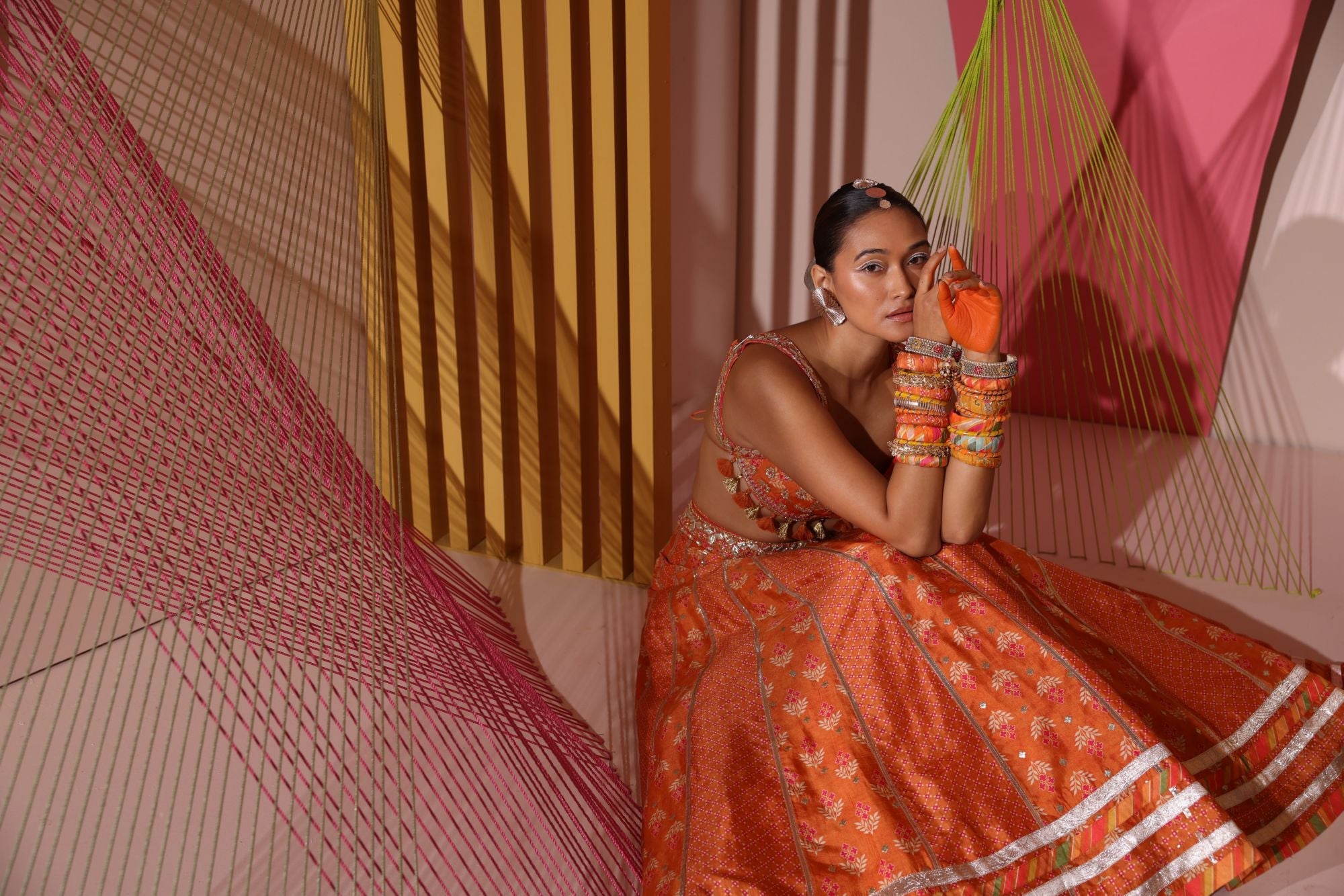 Tilla Lehenga Set