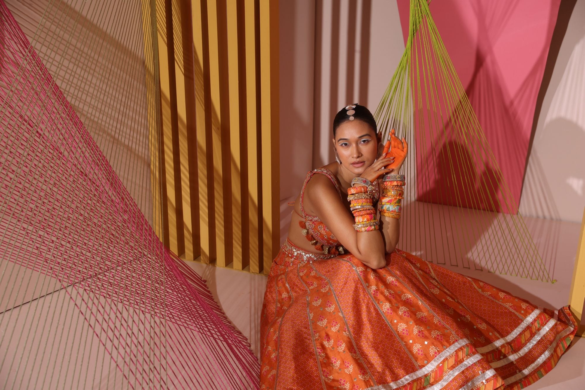 Tilla Lehenga Set