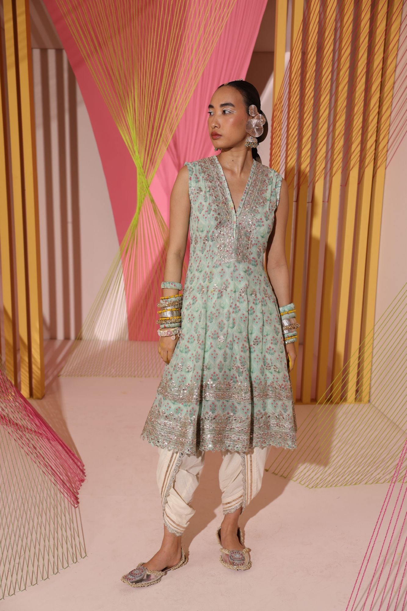 Nusrat Ag Selvless Dhoti Set