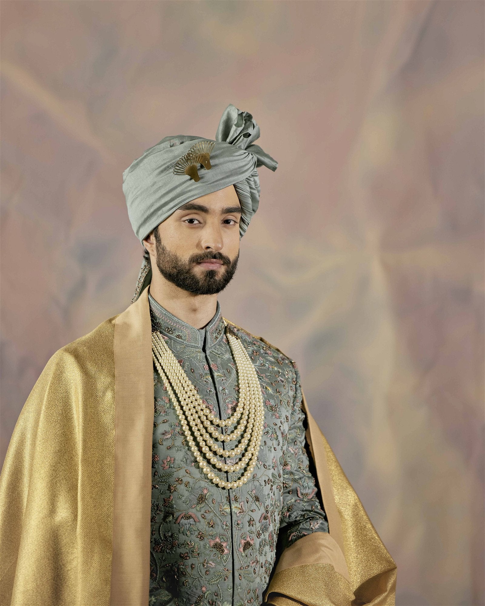 The Grey Saga Sherwani Set
