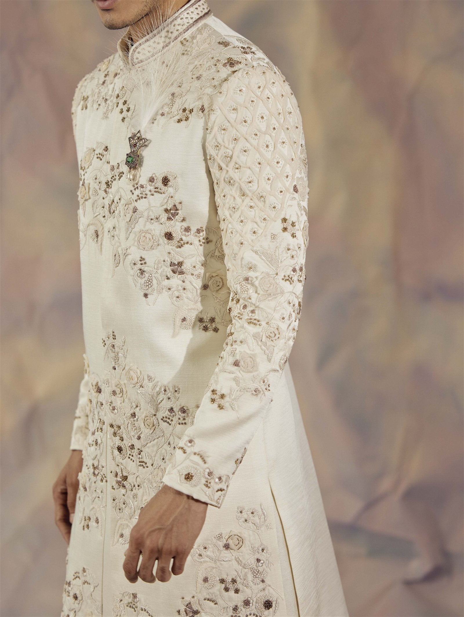 The Blond Affaire Sherwani Set