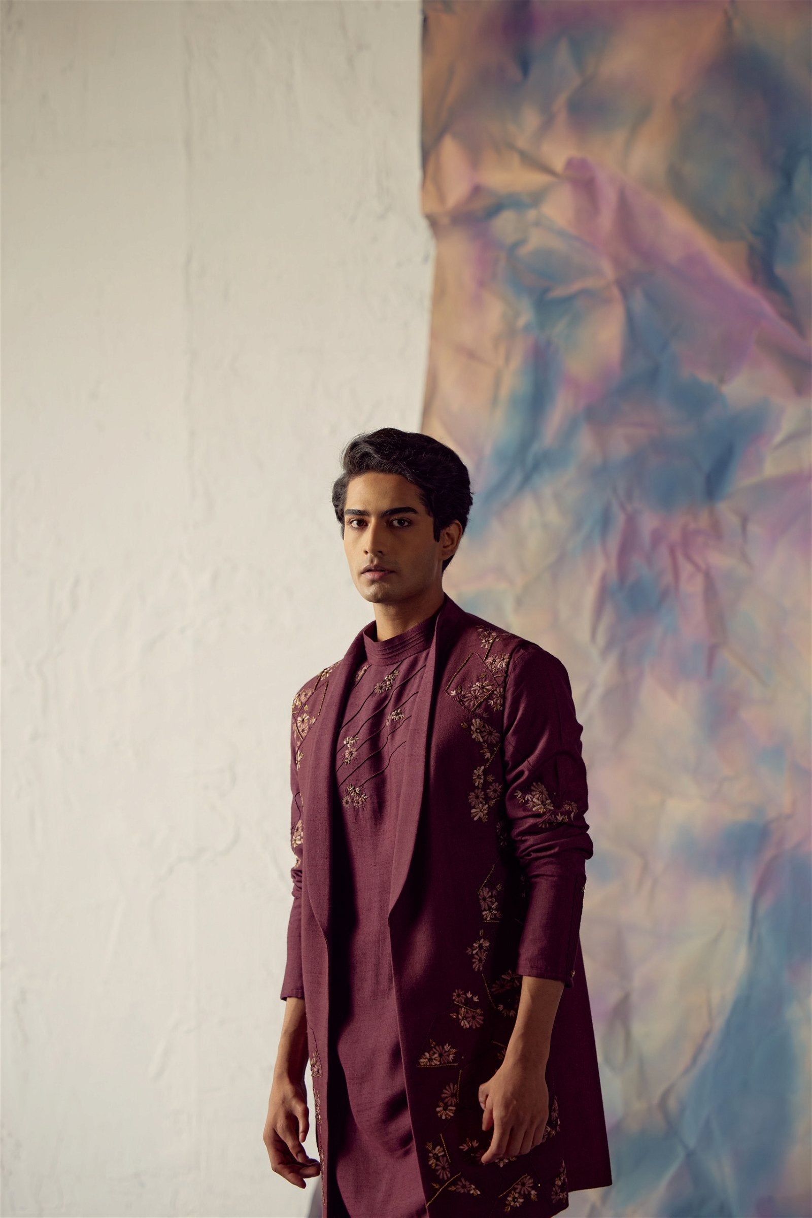 Merlot Homme Shrug Set