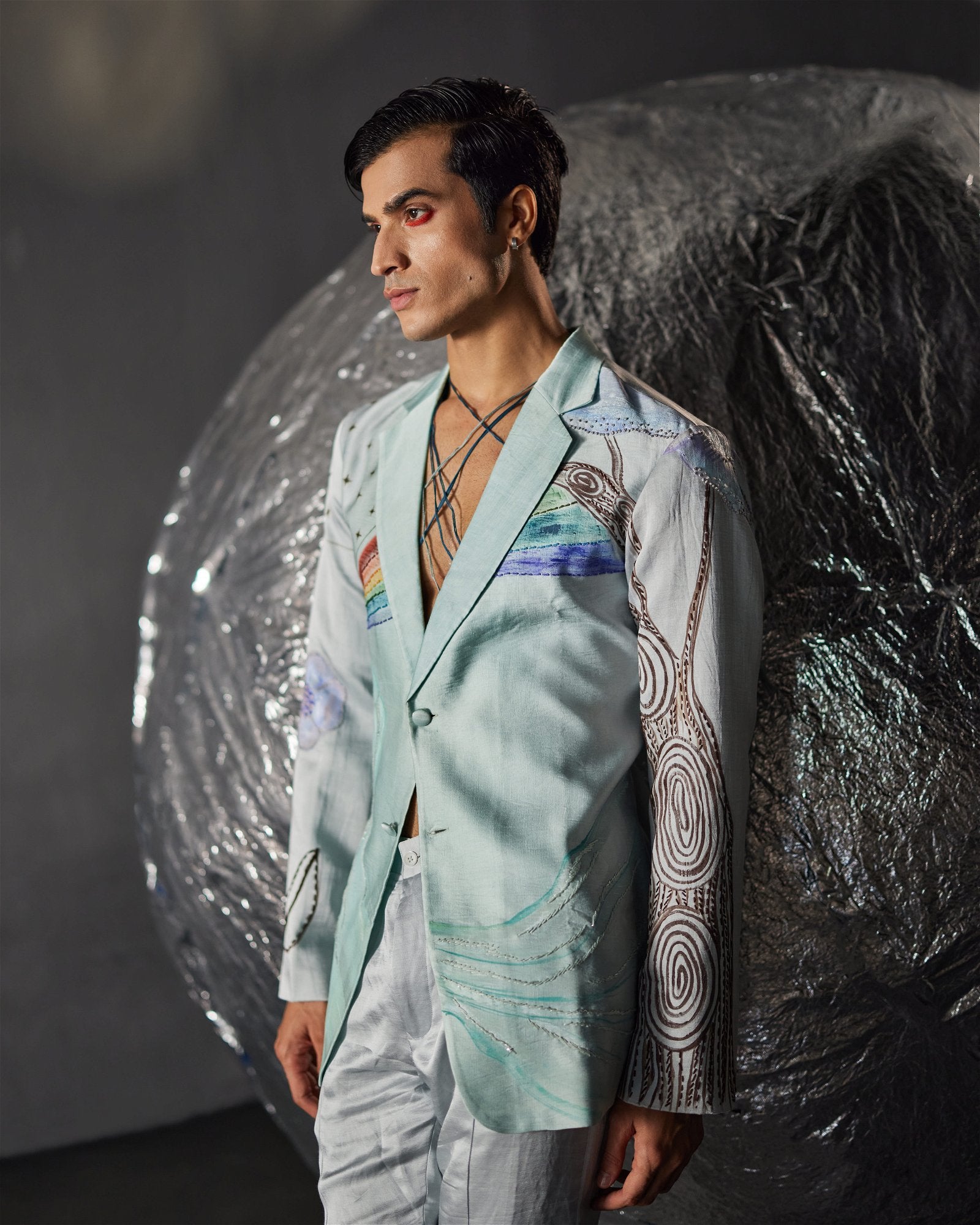Rinbowed Overshirt