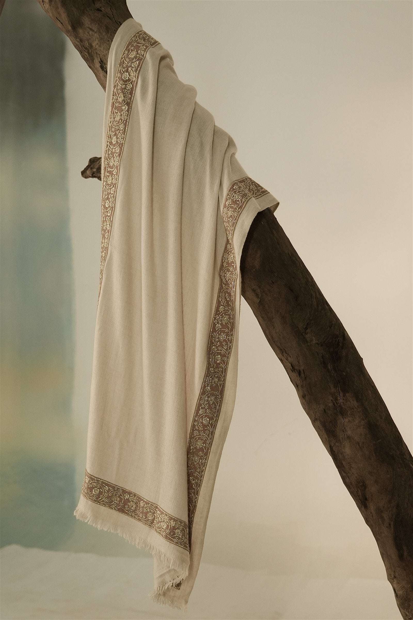 Dove Pashmina Shawl