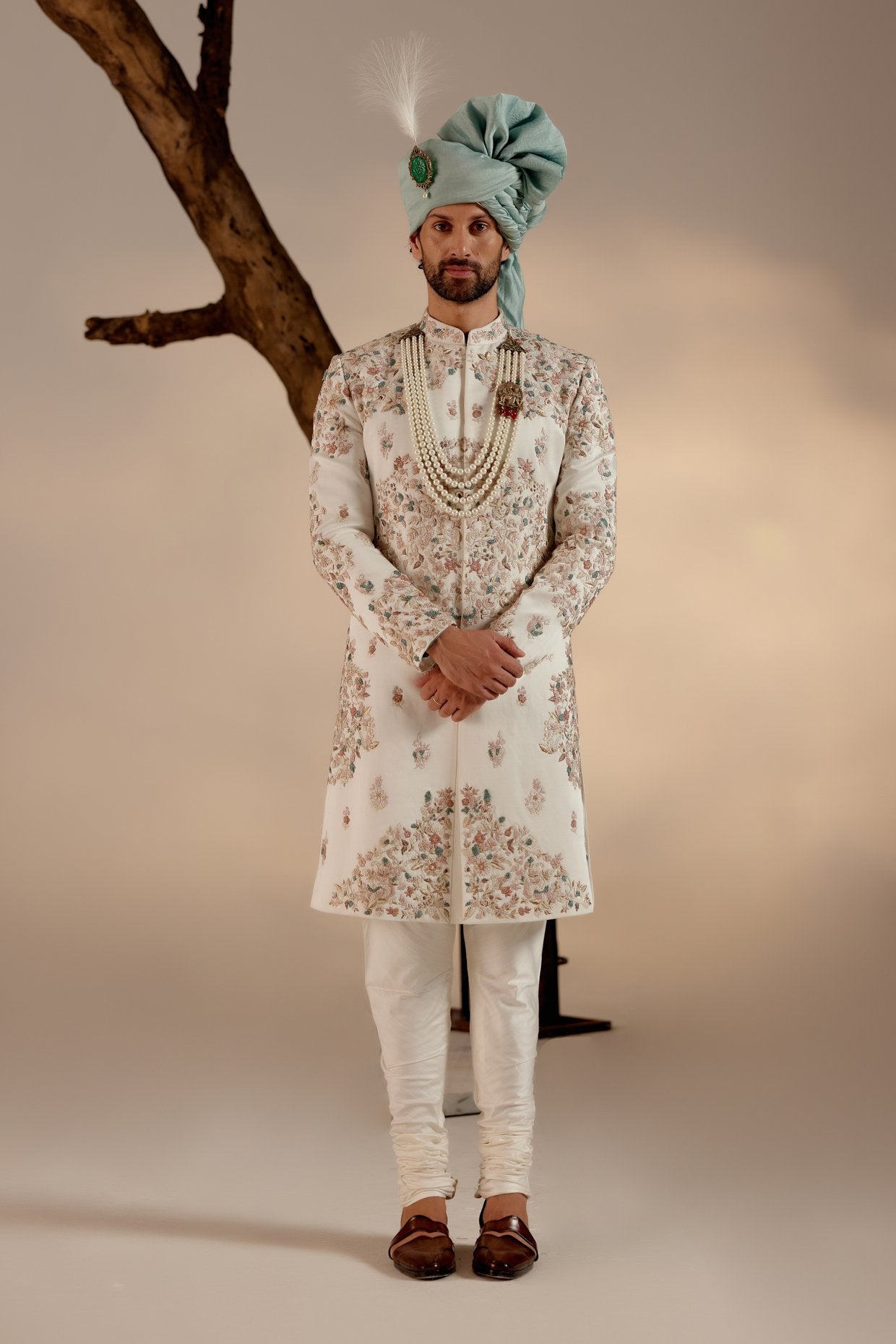 Opaline Sherwani