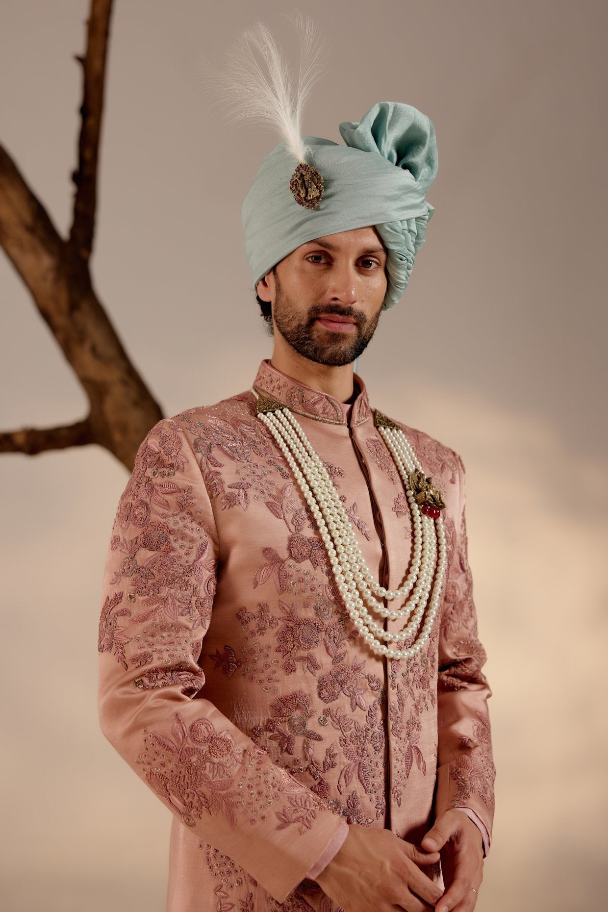 Orchid Pink Sherwani