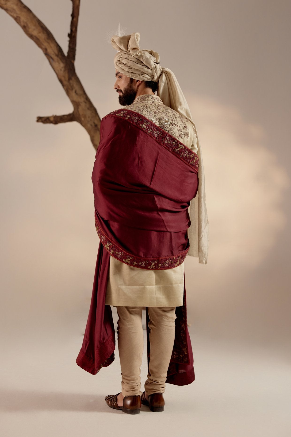 Sand Ridge Sherwani Set