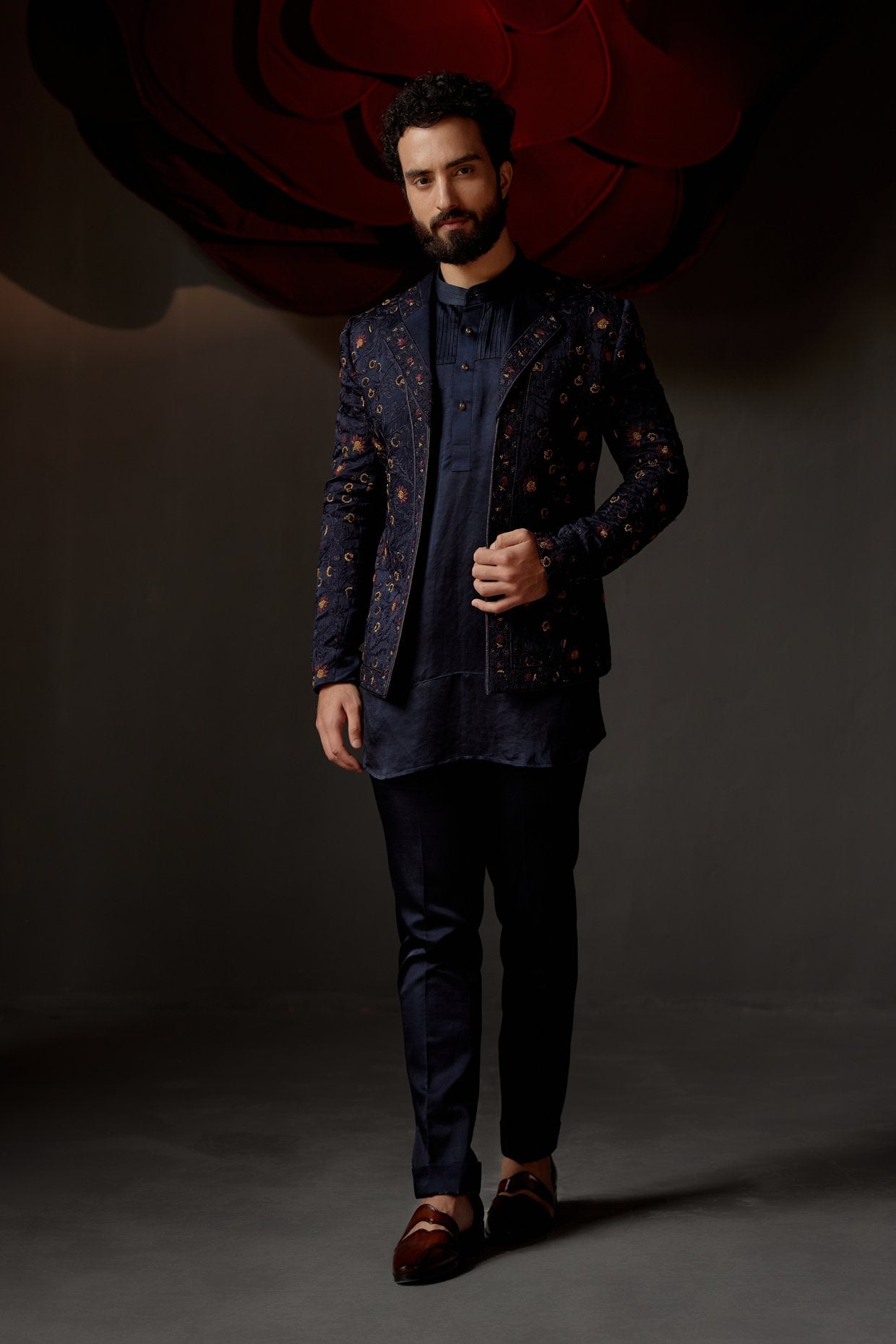 Midnight Rose Short Jacket