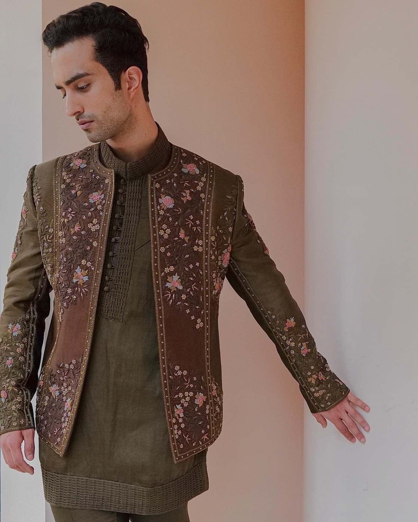 The Dolce Brown Short Jacket Set