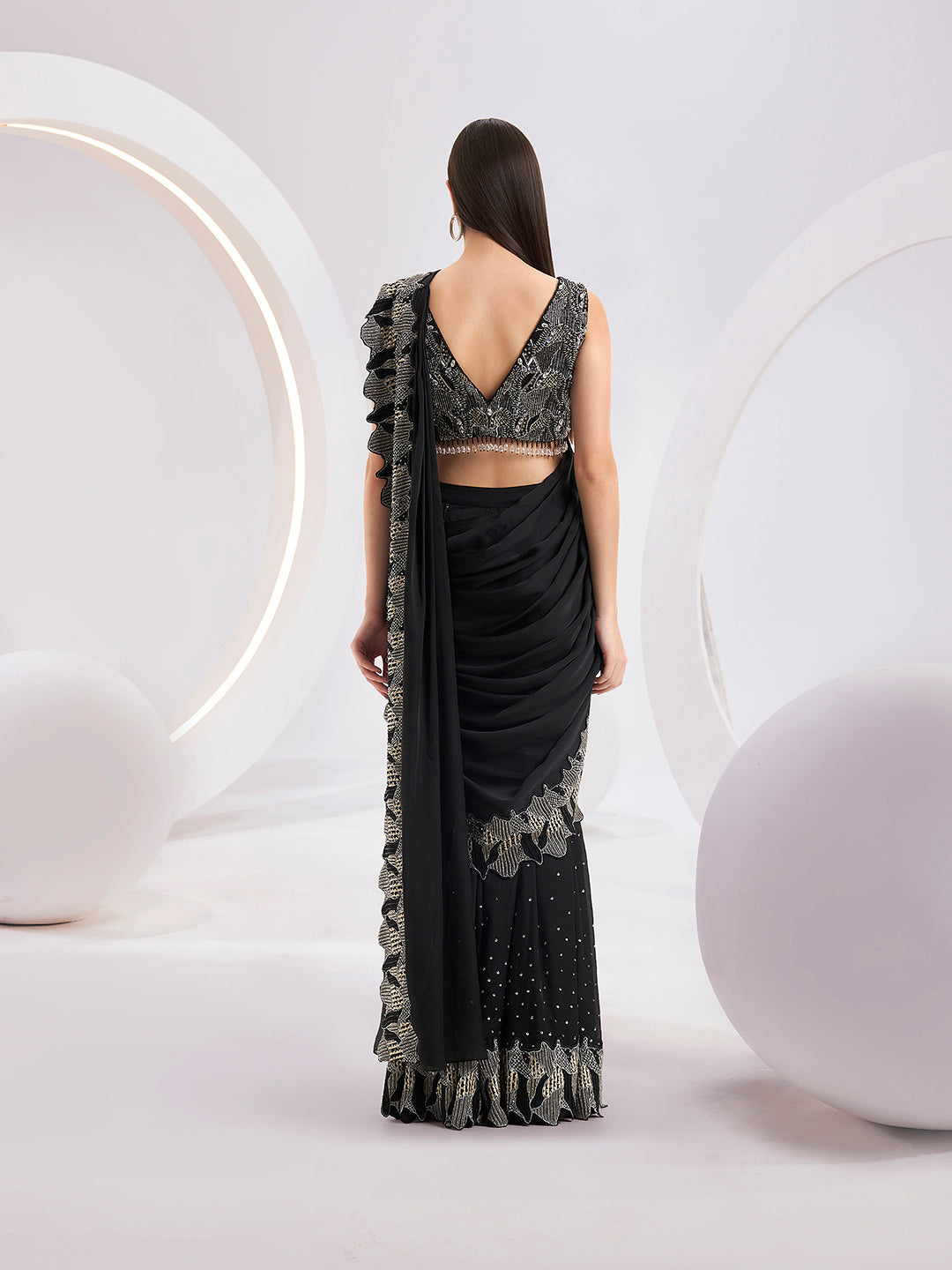 Delora Sharara Saree Set