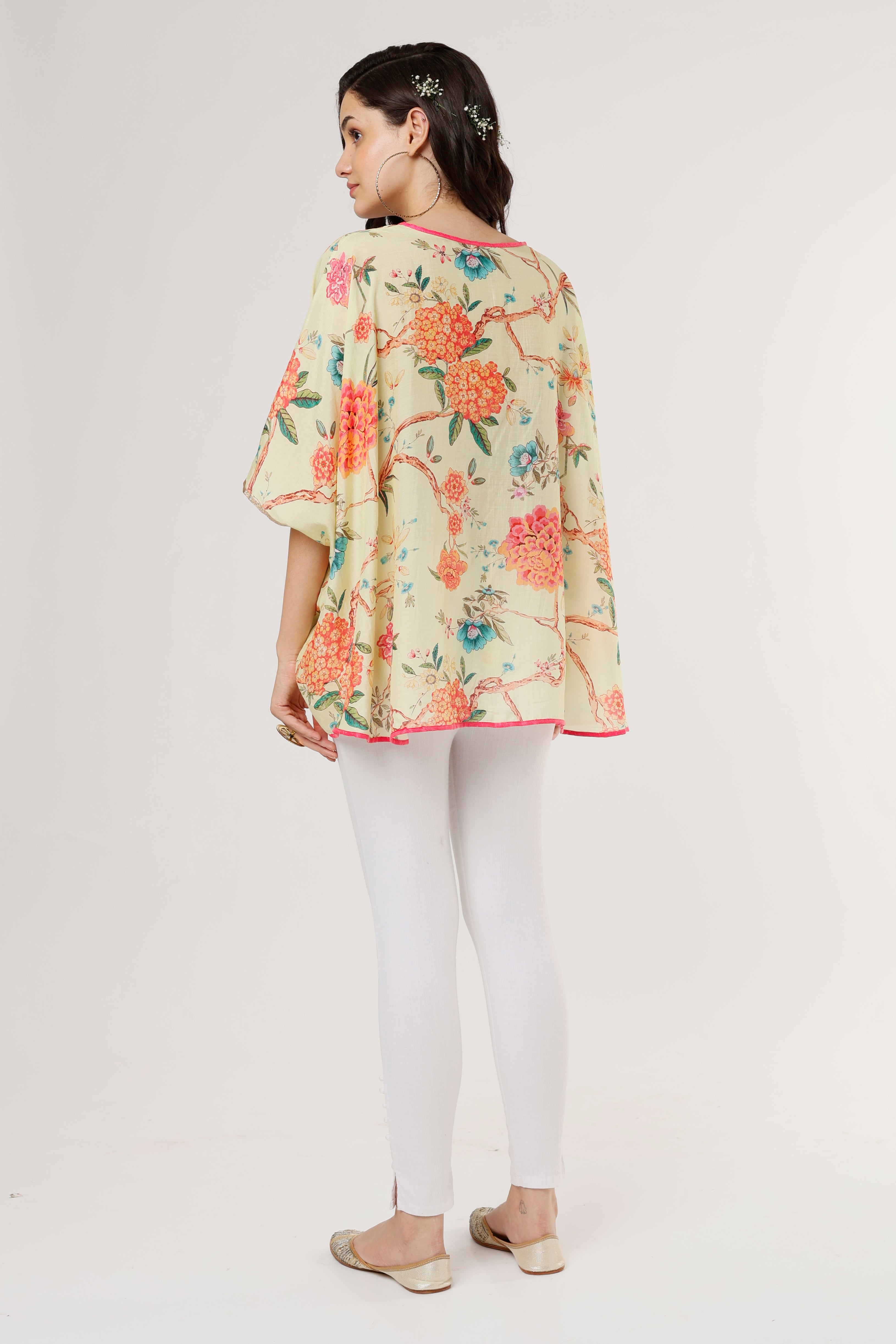 Navya Kaftan Sunshine Yellow