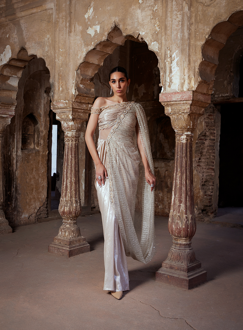 Drape Saree Gown