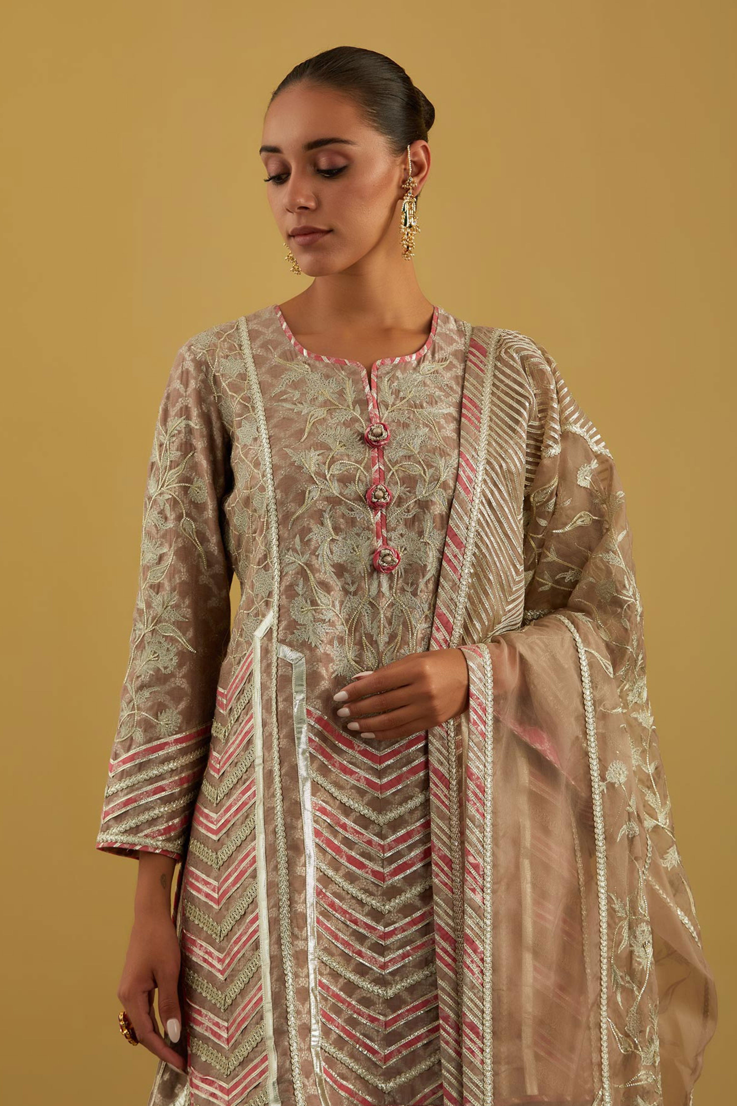 Aleena Short Kurta & Sharara