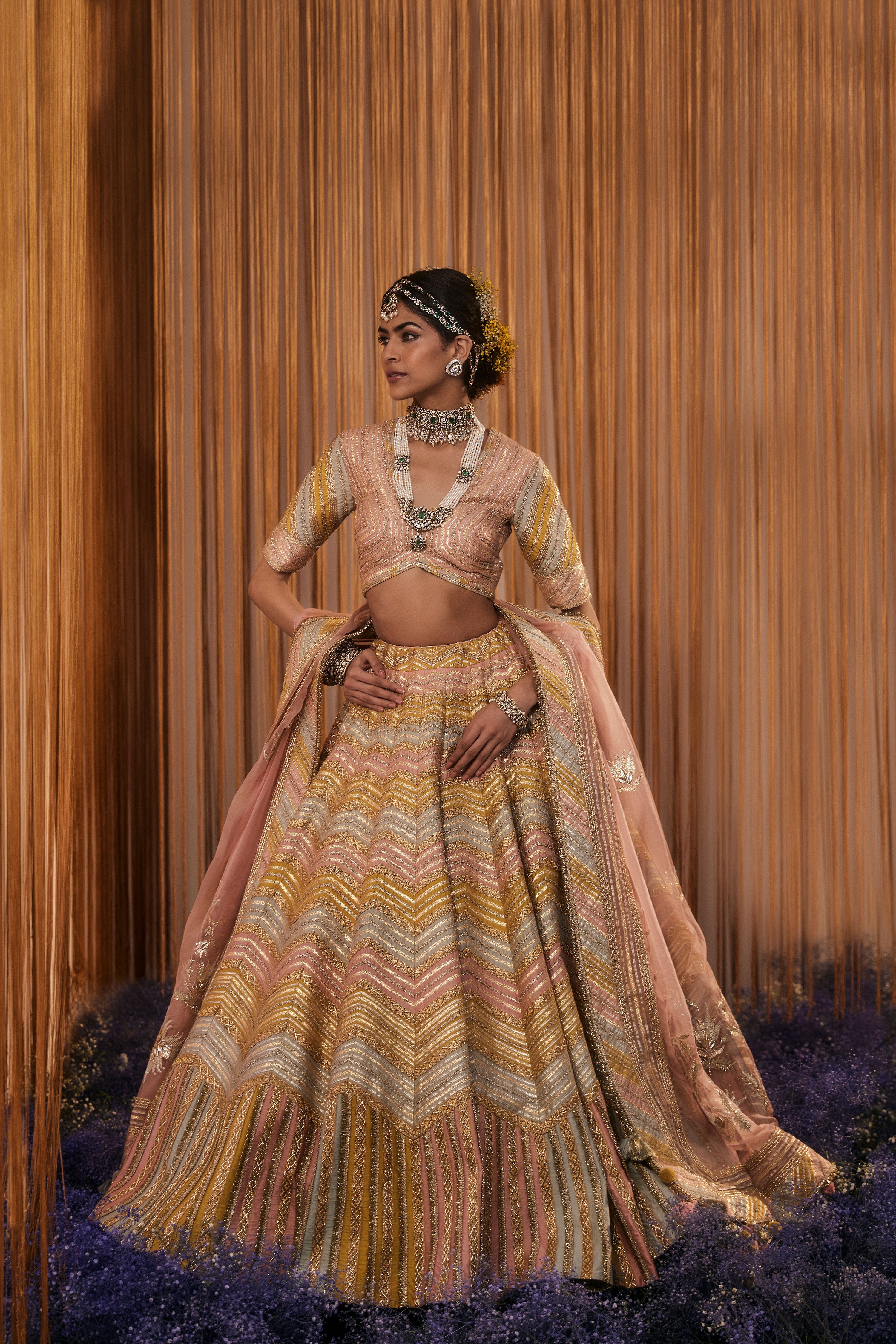 Sitara Lehenga With Blouse And Dupatta